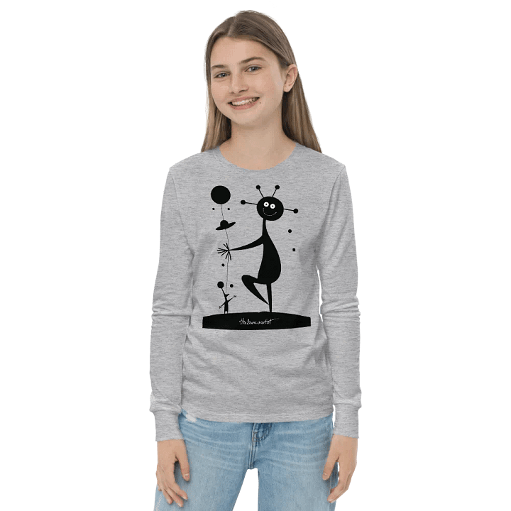 Bella+Canvas Youth Long Sleeve T-Shirt product image (1)