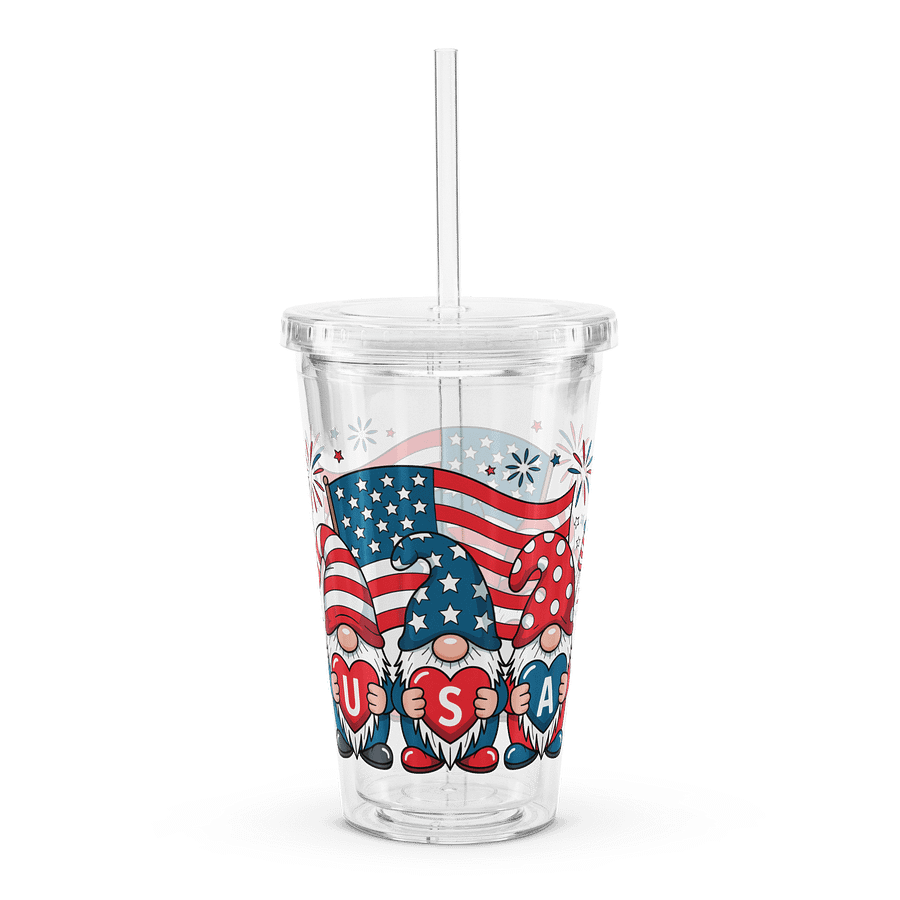 Patriotic Gnome Double Wall Tumbler product image (4)