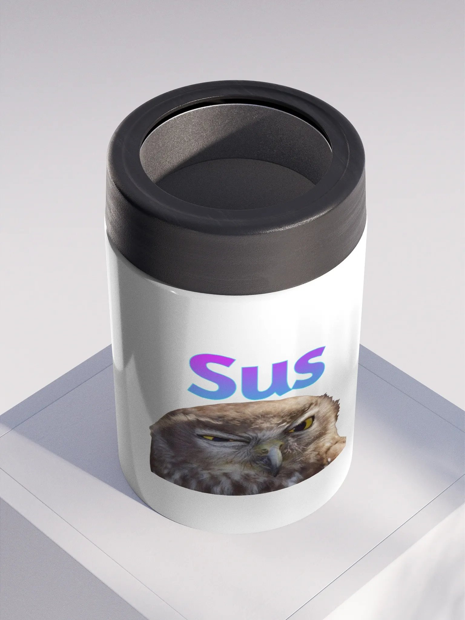 Sus Owl Stainless Steel Koozie product image (4)