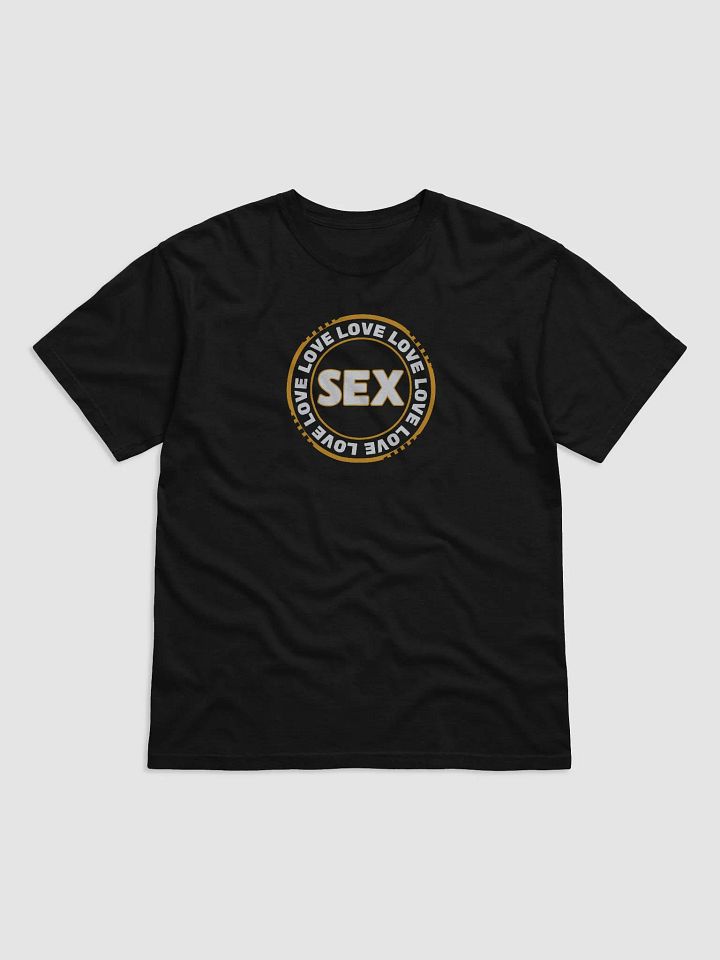 Love & Sex Circular Badge T-Shirt product image (2)