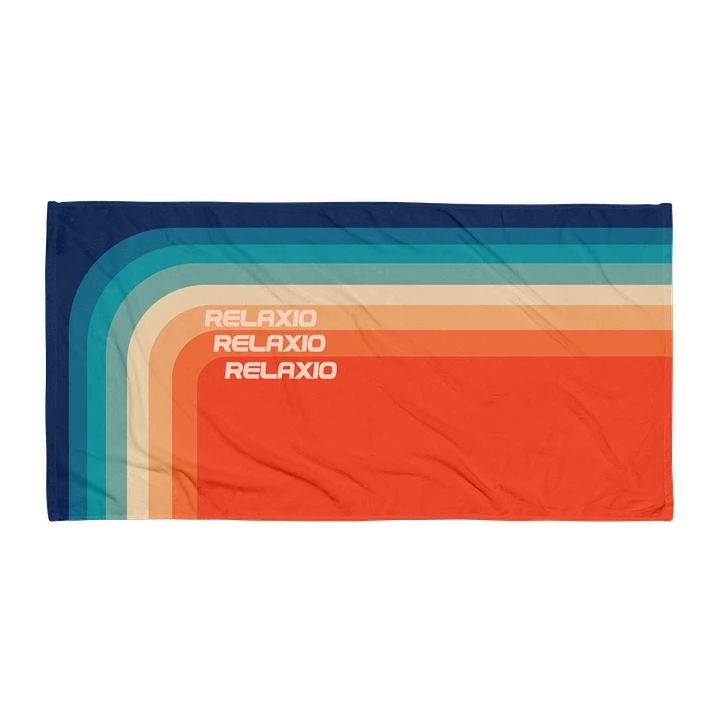 Relaxio 80s Rainbow Towel product image (1)