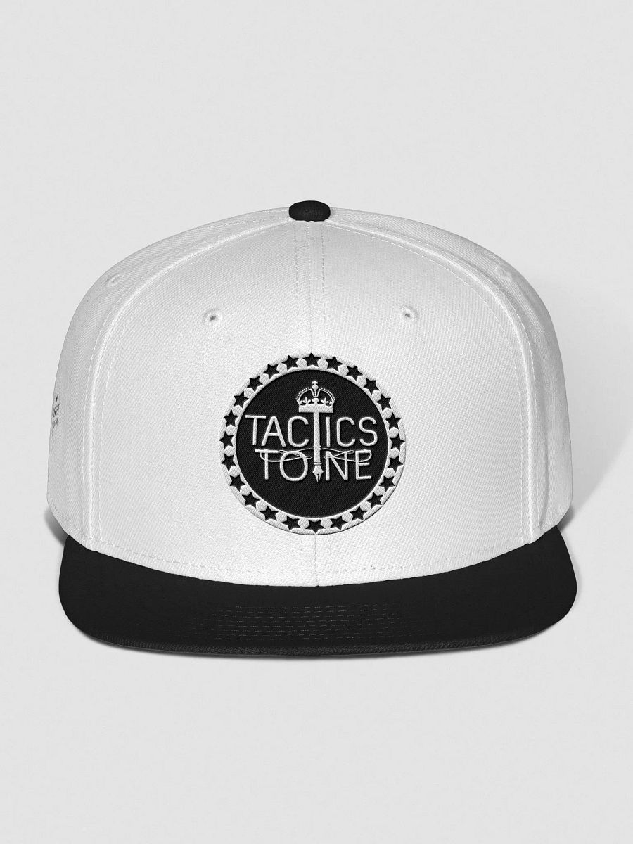 Royal Logo Snapback Cap - White&Black product image (1)