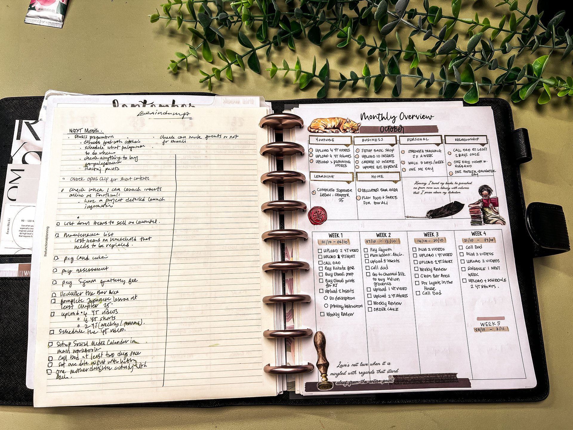 Undated Monthly Calendar | A5 size product image (3)