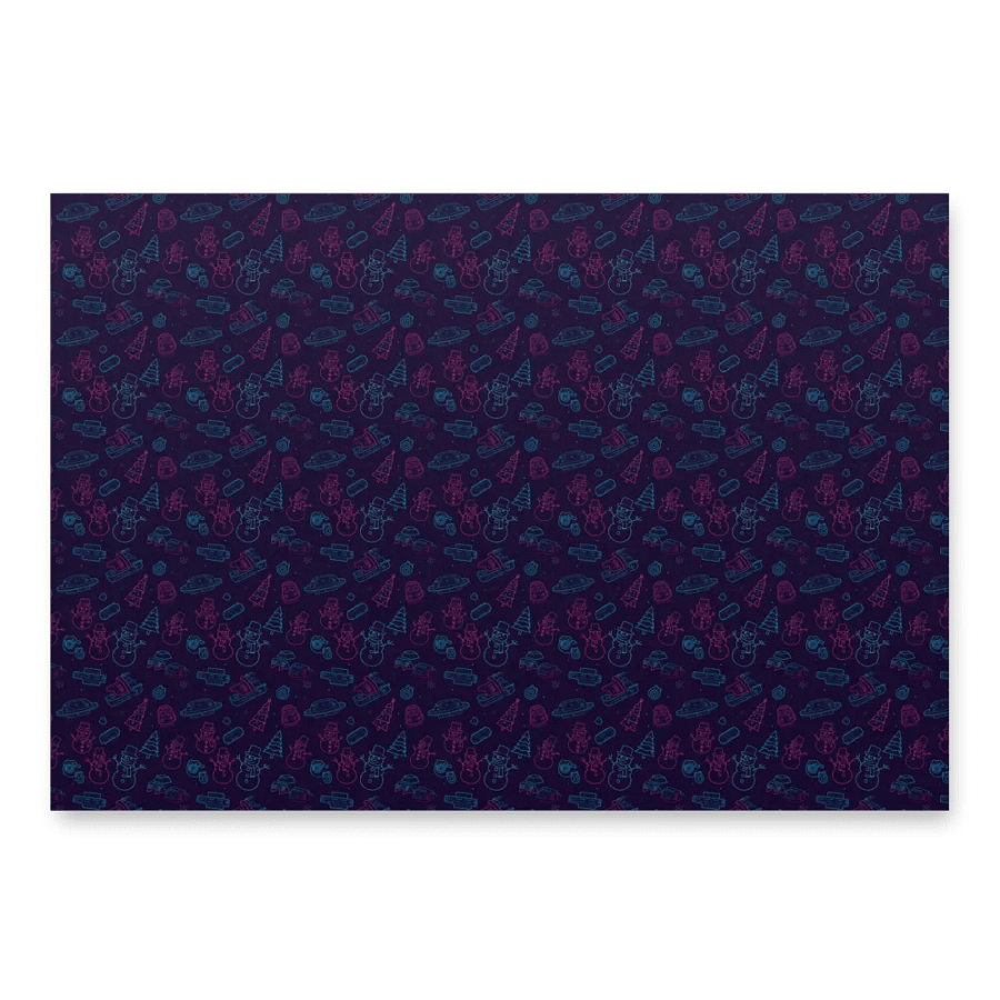 Ibreon Esports Holiday Wrapping Paper - Cosmic Winter product image (2)