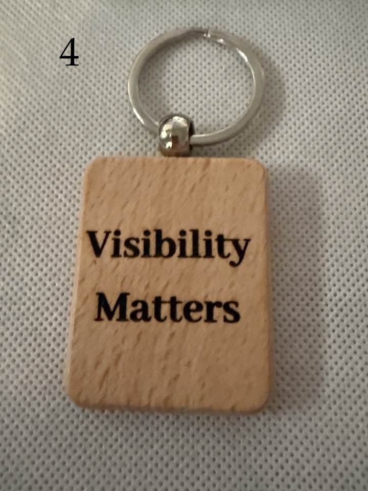 LGBTQ+ Wooden Engraved Keychains | Pride, Love & Identity Designs | Handmade & Meaningful (3) product image (4)