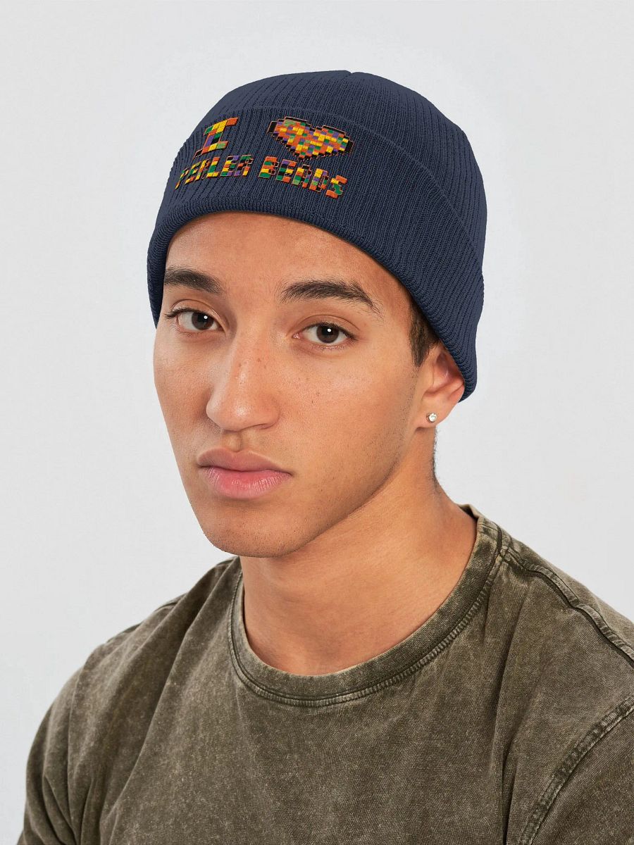 I Heart Perler Bead Touque product image (3)