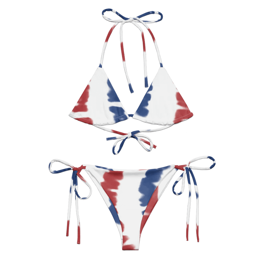 All-Over Print String Bikini - Stripes product image (5)