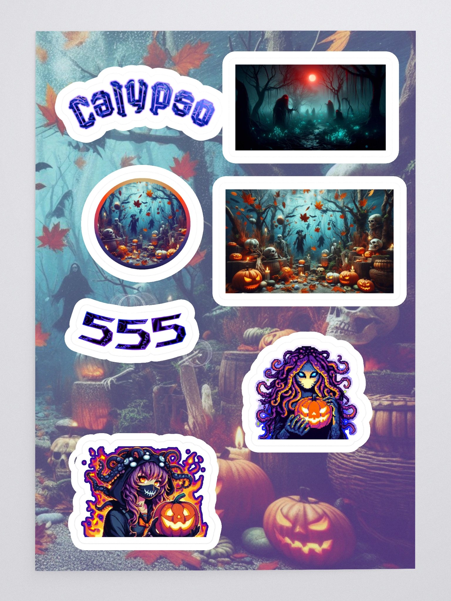 Spooky Halloween Sticker Sheet product image (3)
