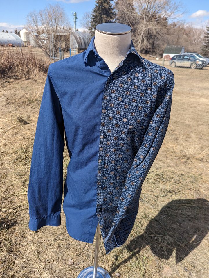 split dress shirt (X of 2) product image (1)