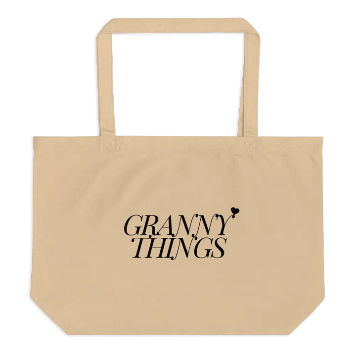 Granny Things Organic Canvas Tote product image (1)