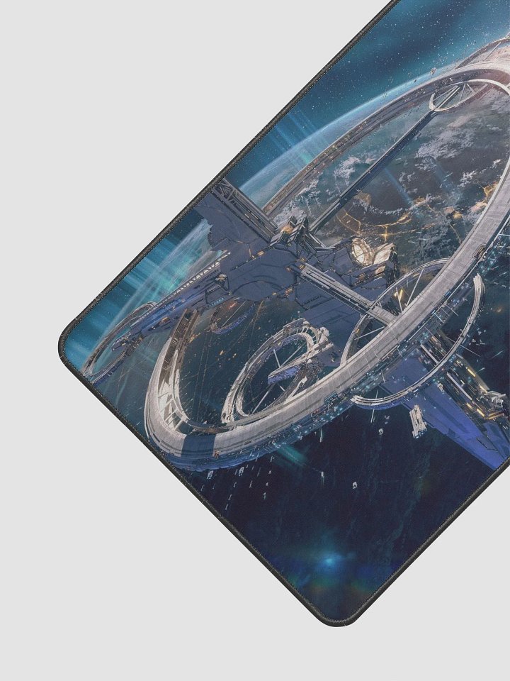 Midway Space Station Desk Mat product image (2)