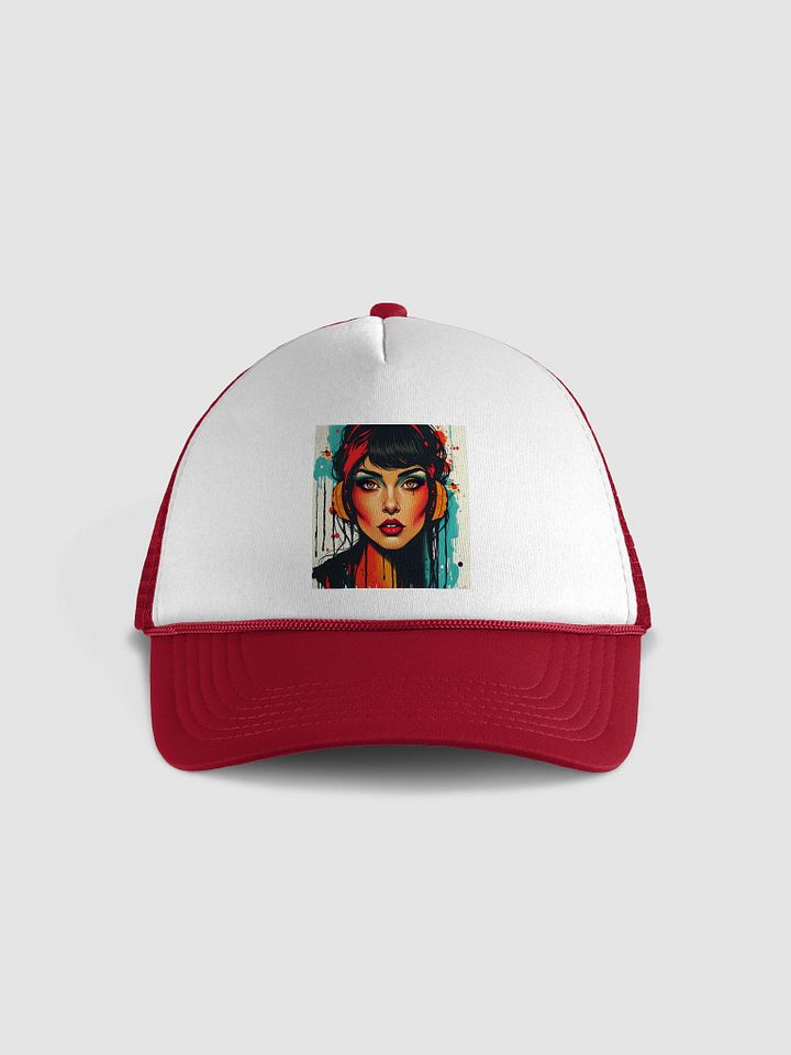 Colorful Beats Foam Trucker Hat product image (1)