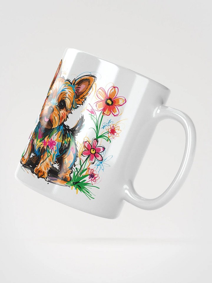 Scribbles Yorkshire Terrier 6 , Mug product image (4)