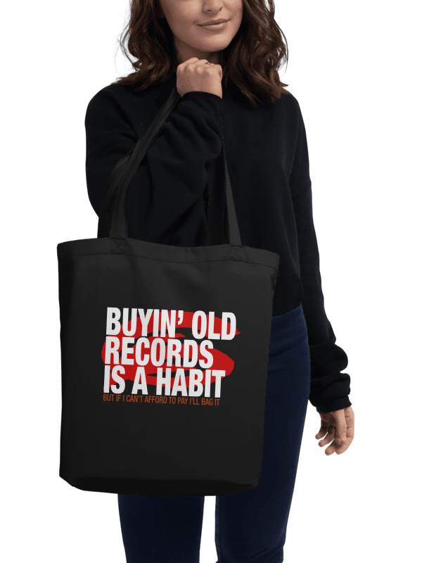 Buyin' Old Records Tote Bag product image (2)