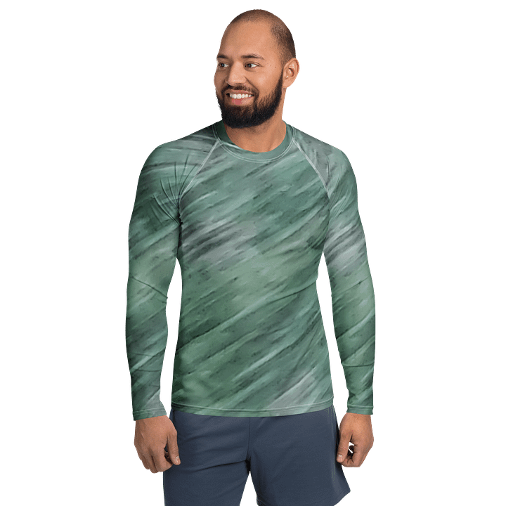 Sun-Proof Men's Rash Guard: Coastal Breeze product image (1)