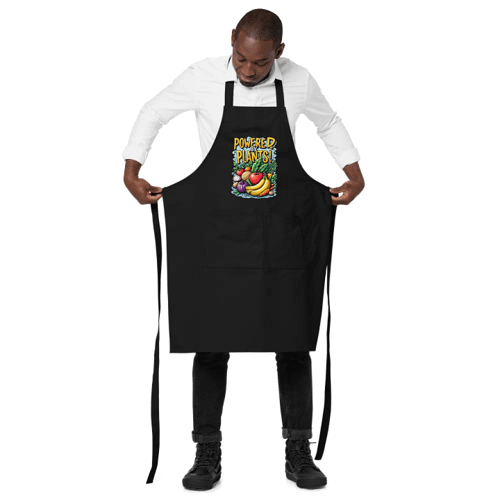 Powered by Plants! Organic Cotton Apron product image (5)