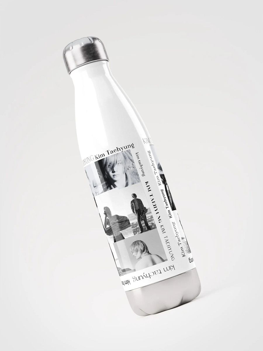 Kim Taehyung Stainless Steel Water Bottle product image (3)