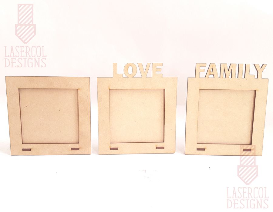 Square Photo Frames - Laser Cut Files product image (9)