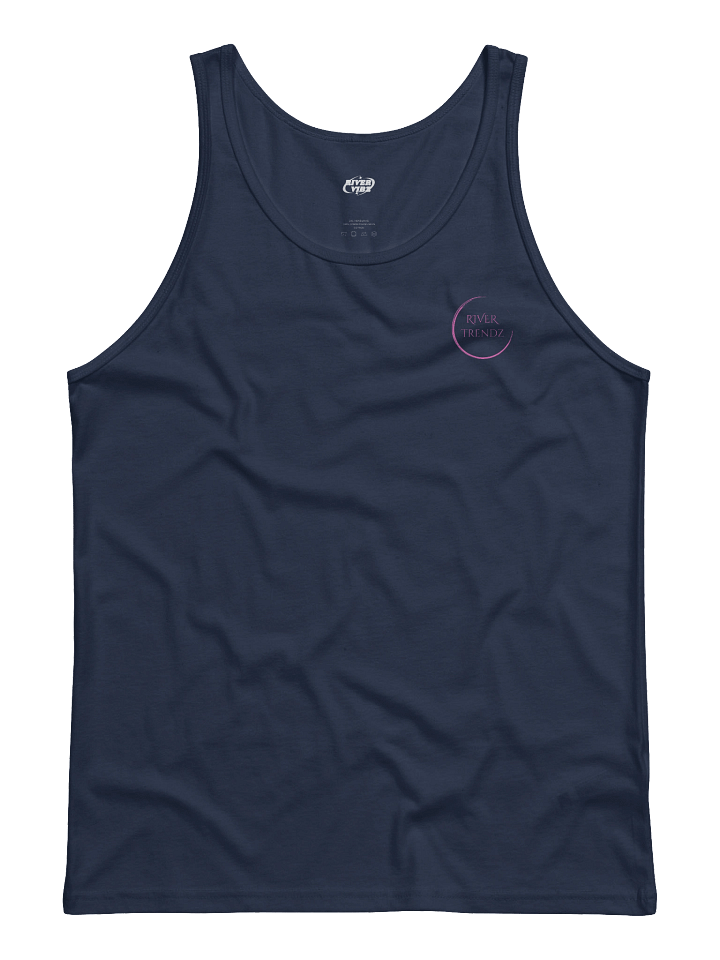 Men's Pink Faded Circle River Trendz Logo Tank product image (1)