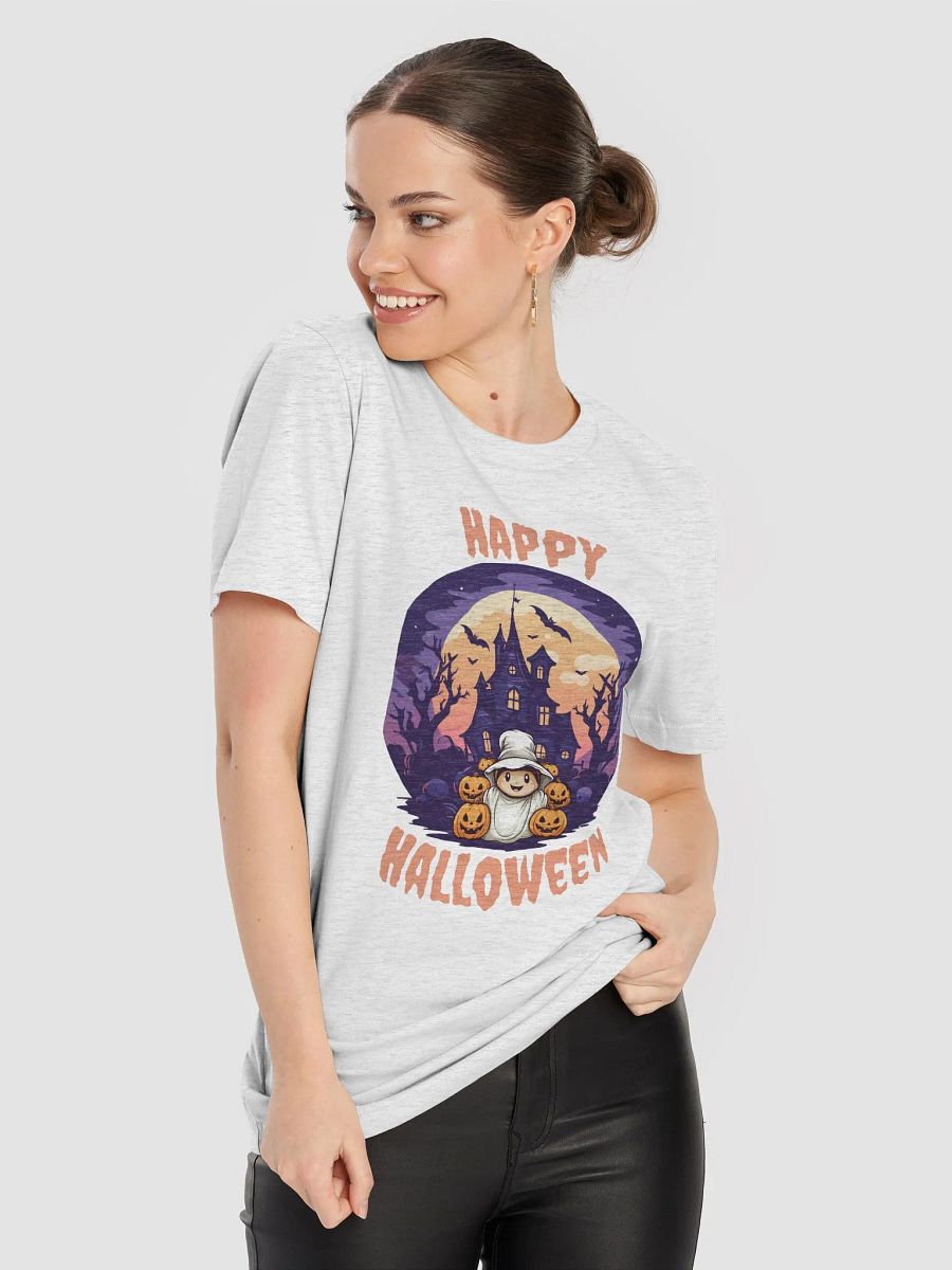 Spooky Ghost Haunted House T-Shirt product image (82)