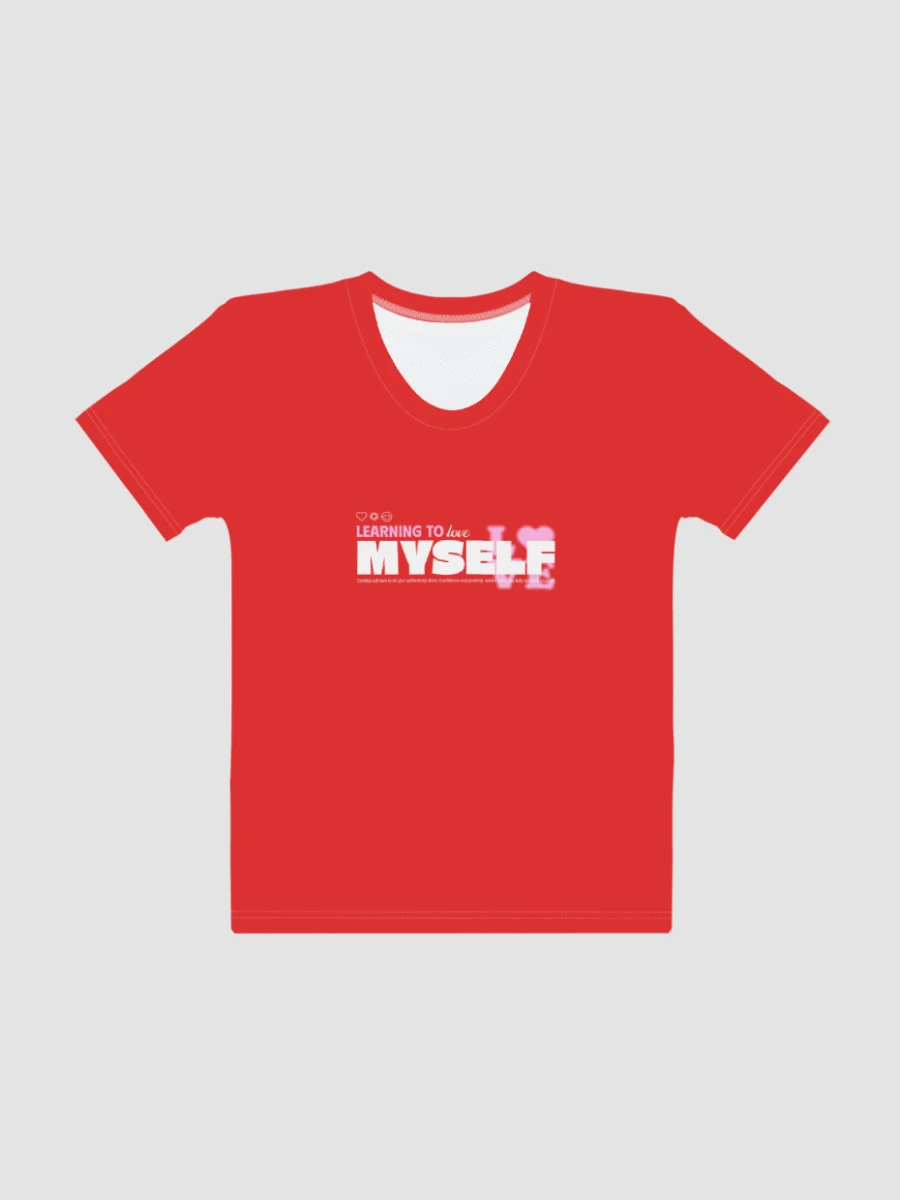Learning To Love Myself T-Shirt - Ruby Red product image (6)