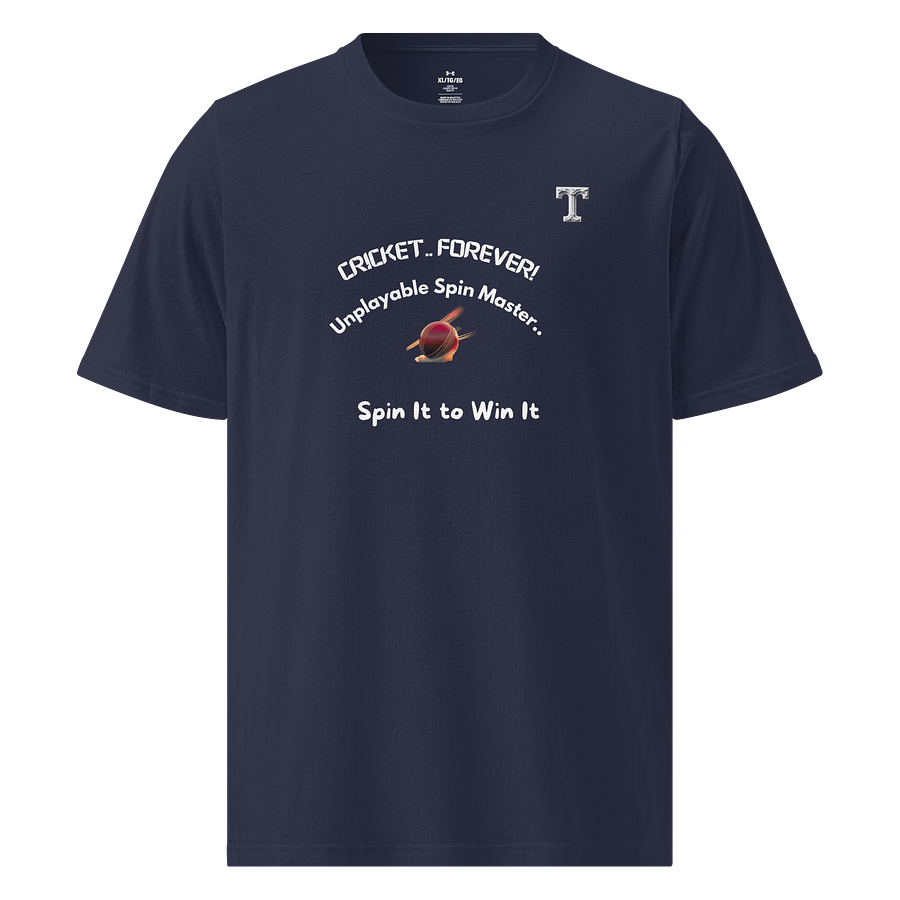 SwiftStrike Cricket Ball Motion Graphic T-Shirt product image (2)