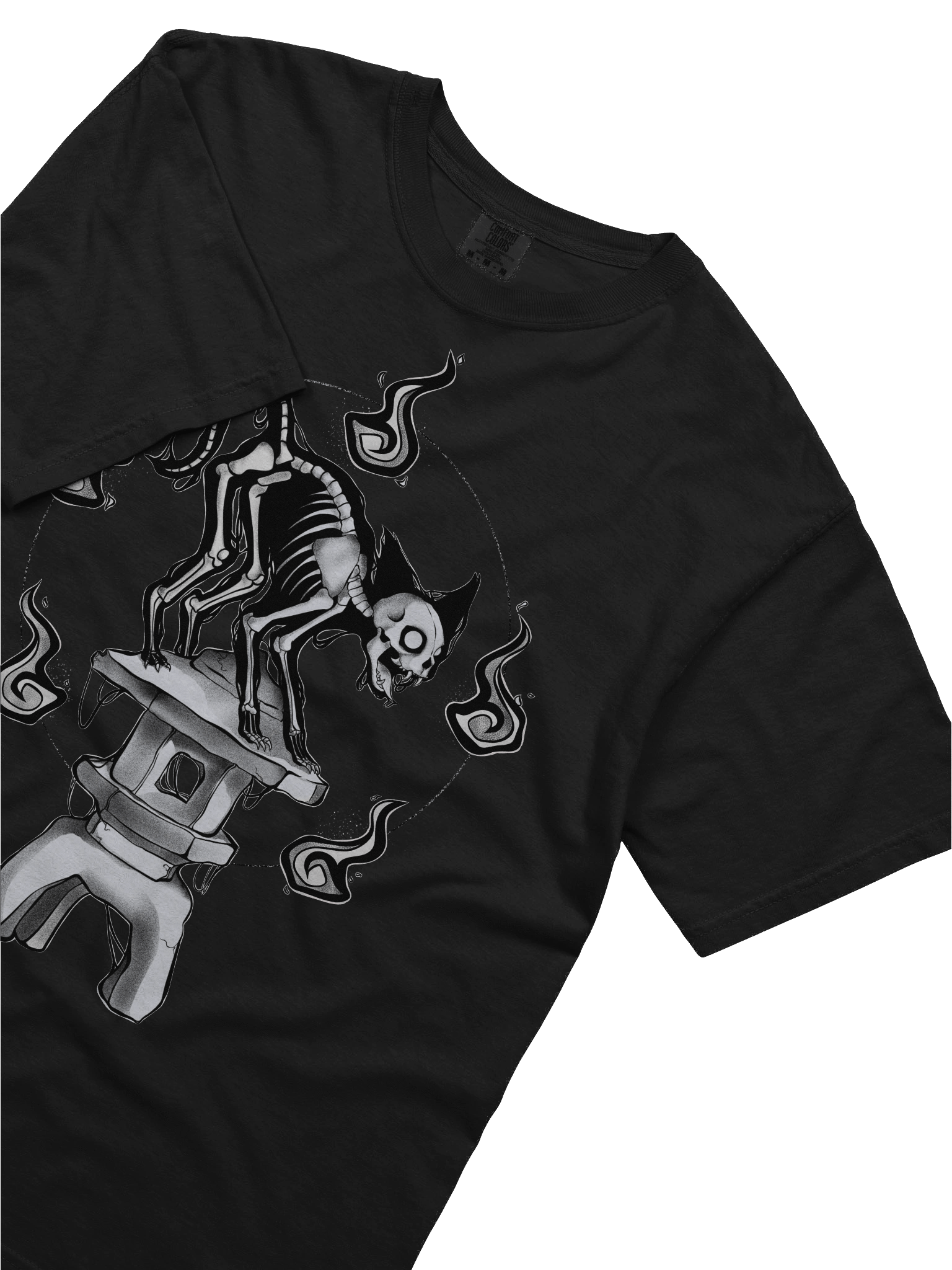 Bakeneko T-Shirt (Black) product image (3)
