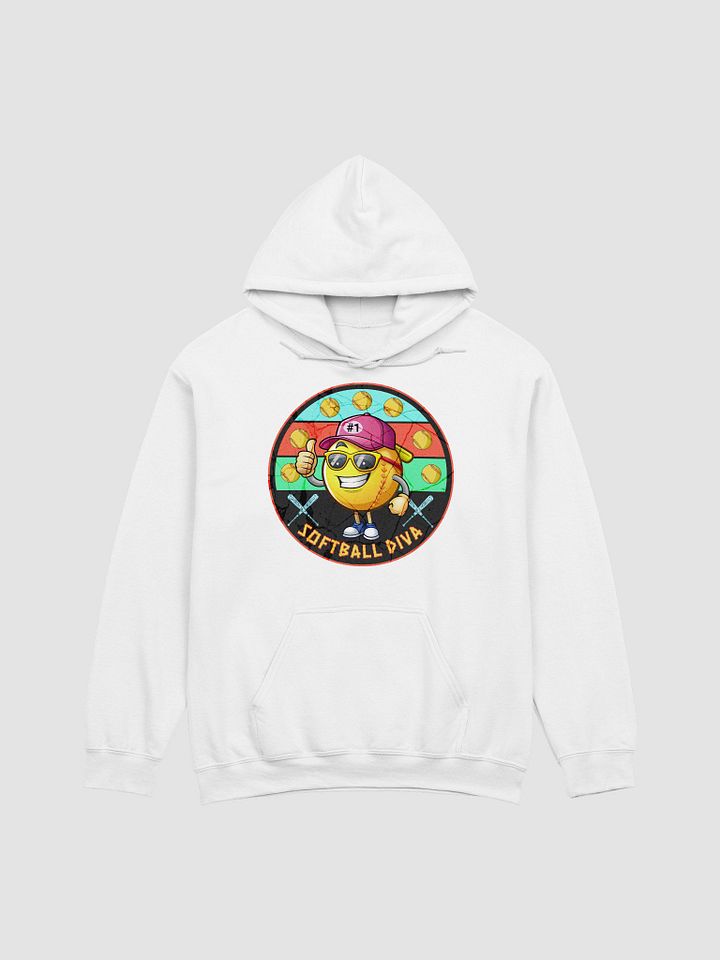Softball Diva Thumbs-Up Hoodie product image (31)