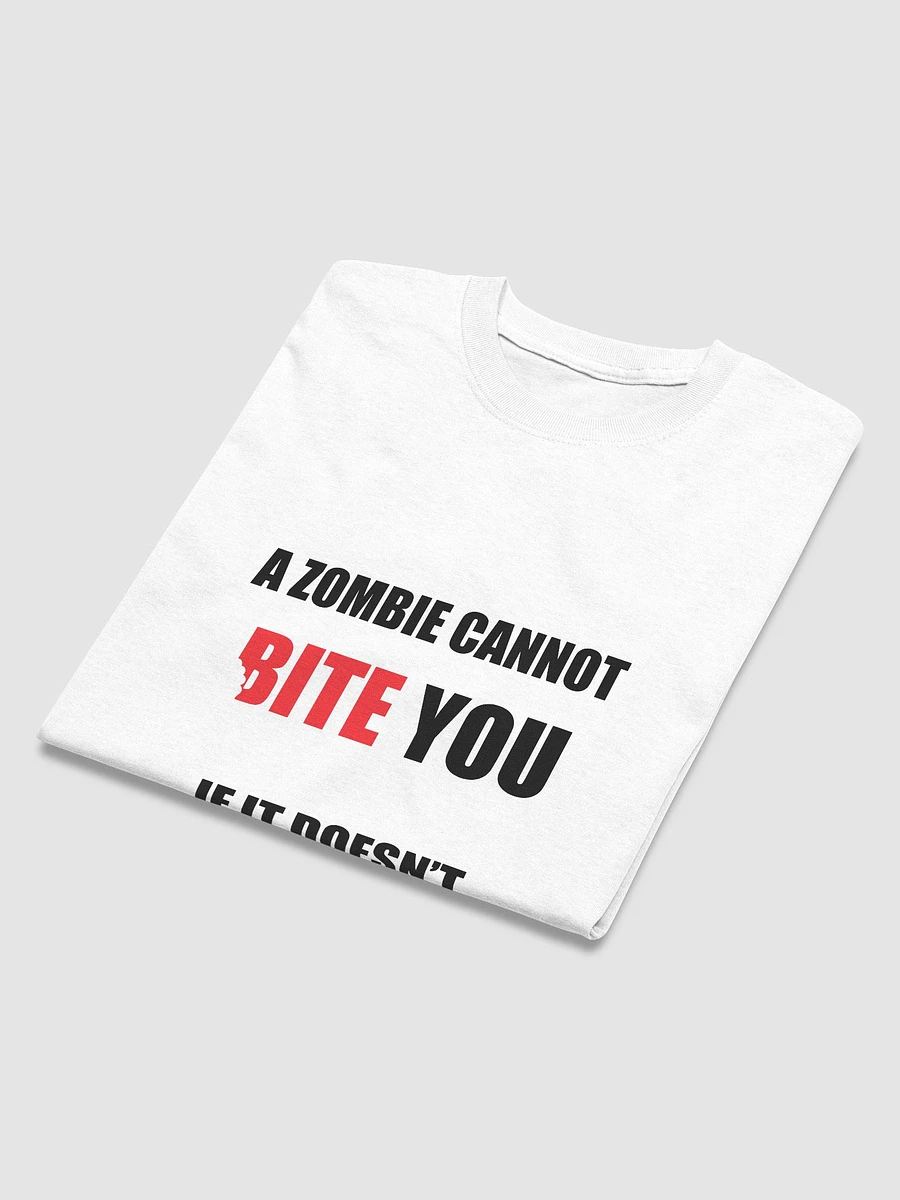 A Zombie Cannot Bite You - Black Font product image (3)