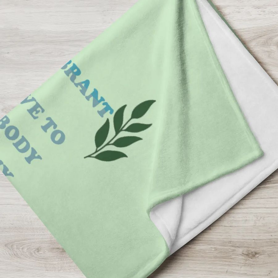 Reiki healing blanket with positive affirmations product image (17)