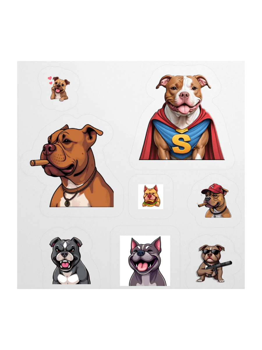 Playful Pup Sticker Set product image (1)