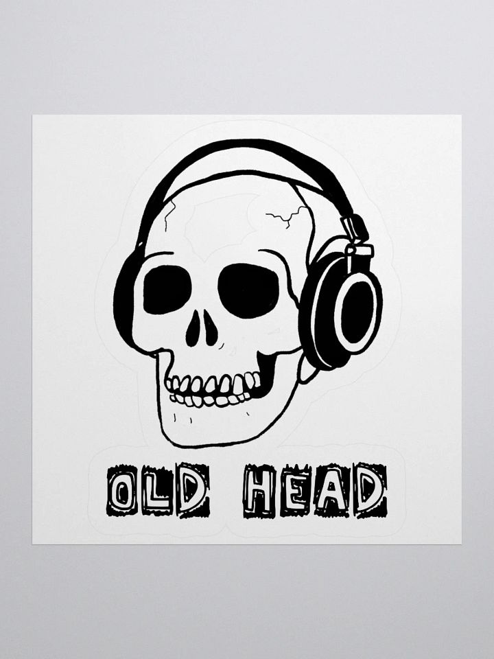 Old Head Sticker product image (1)