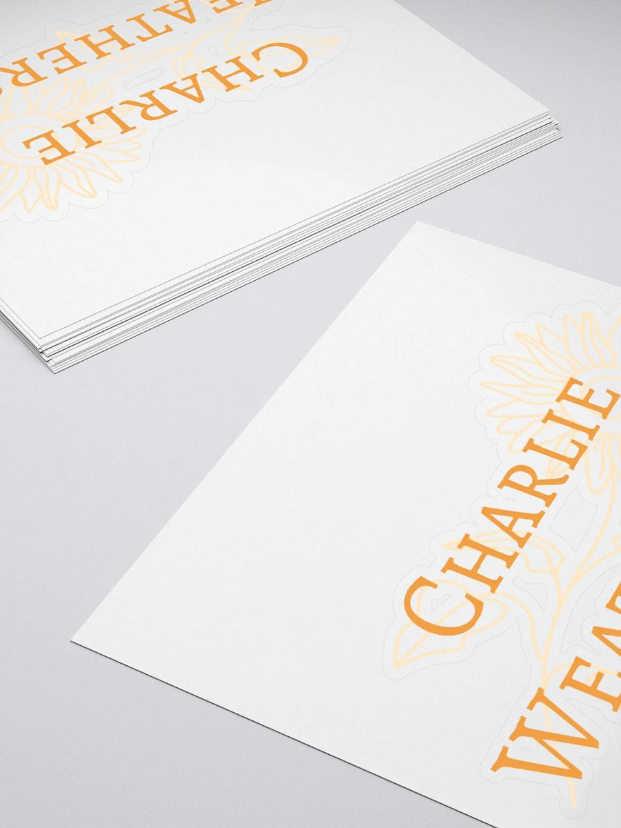 The Charlie Weathersby Logo Sticker product image (4)