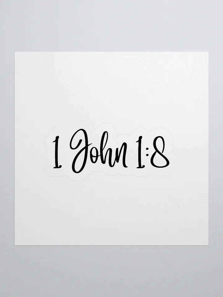 1 John 1:8 product image (1)