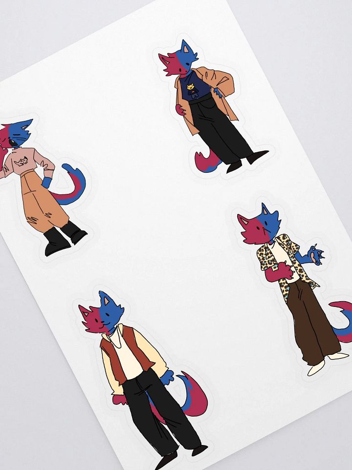 The Cats! stickerpack product image (2)