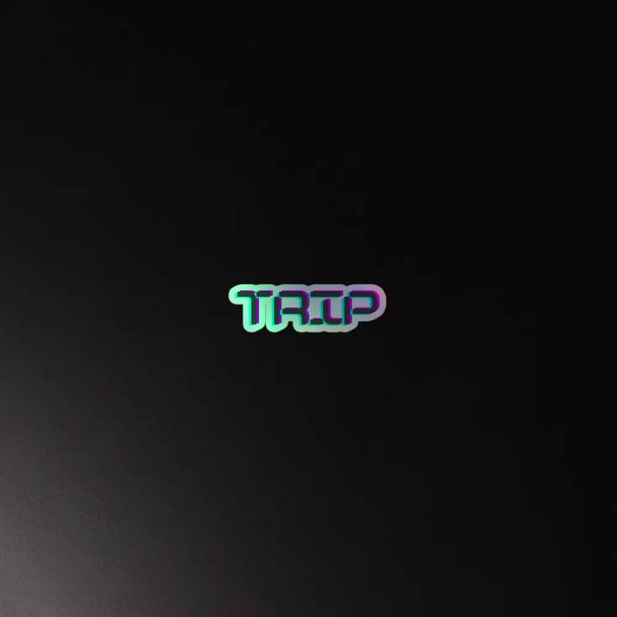 Trip Holographic Sticker product image (4)