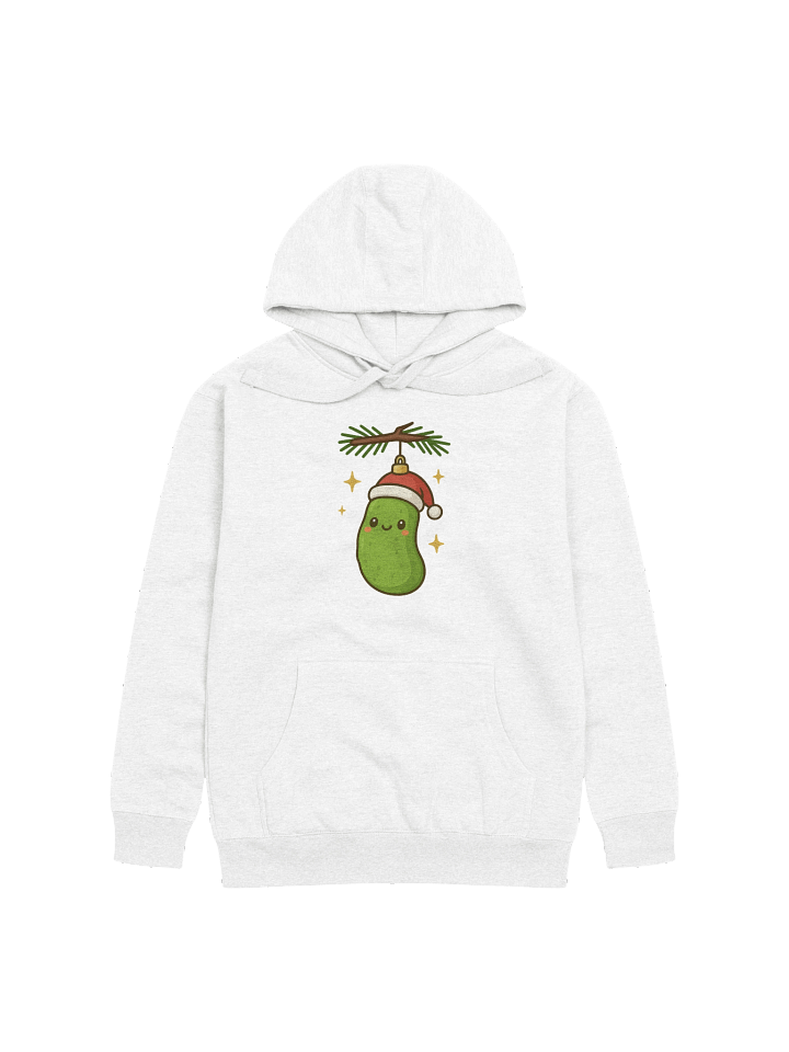 🥒🎄Pickle in the Tree – Cozy Christmas Hoodie product image (21)