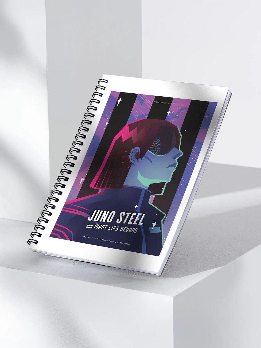 Juno Steel and What Lies Beyond (Part 2) Spiral Notebook product image (3)