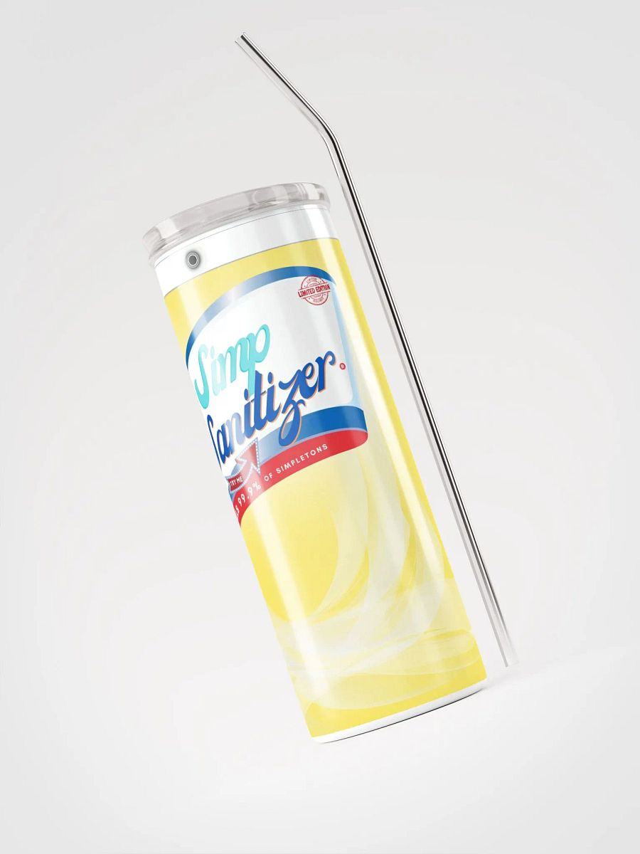 Simp Sanitizer Tumbler: Simpleton-Free Hydration product image (3)