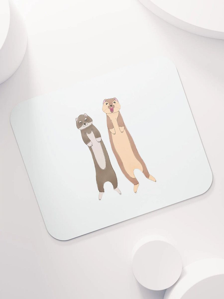 Cute Stoats Mouse Pad product image (7)