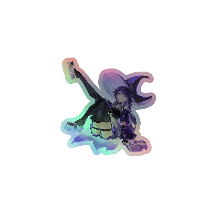 Shirobeats Danger Holographic Sticker product image (1)