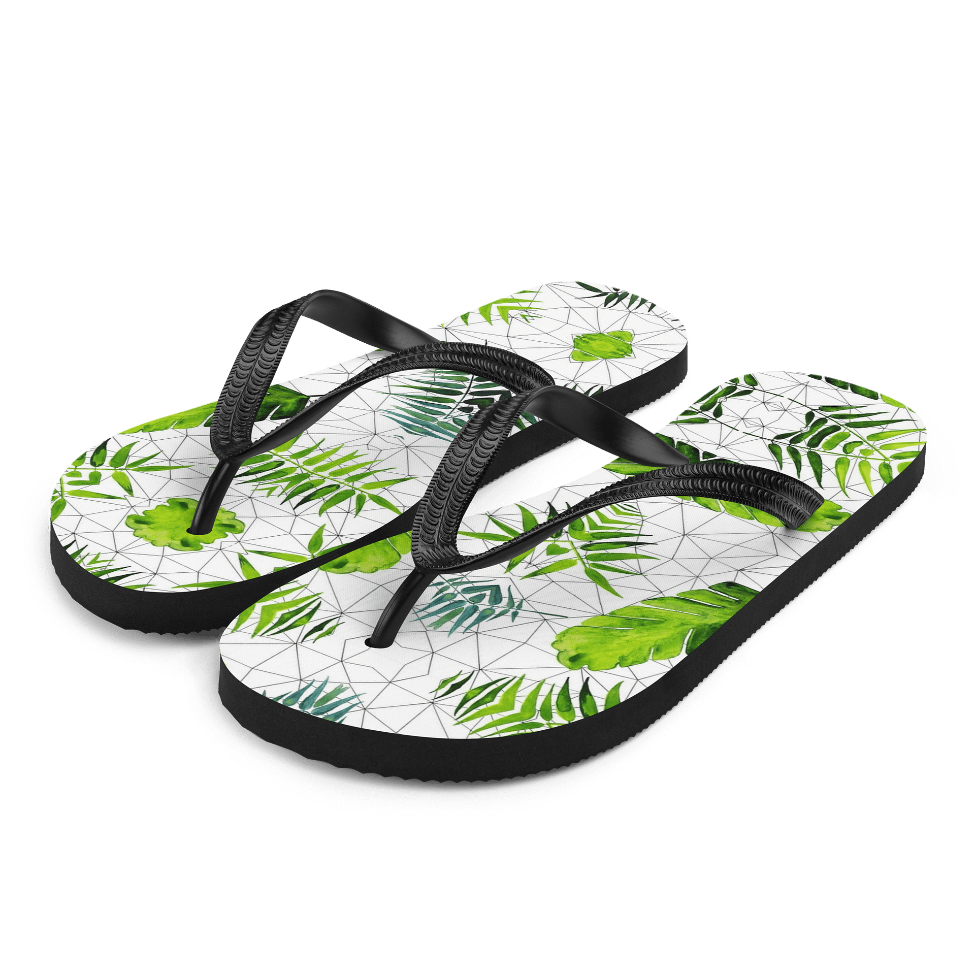 Tropical Leaf Flip-flops product image (1)