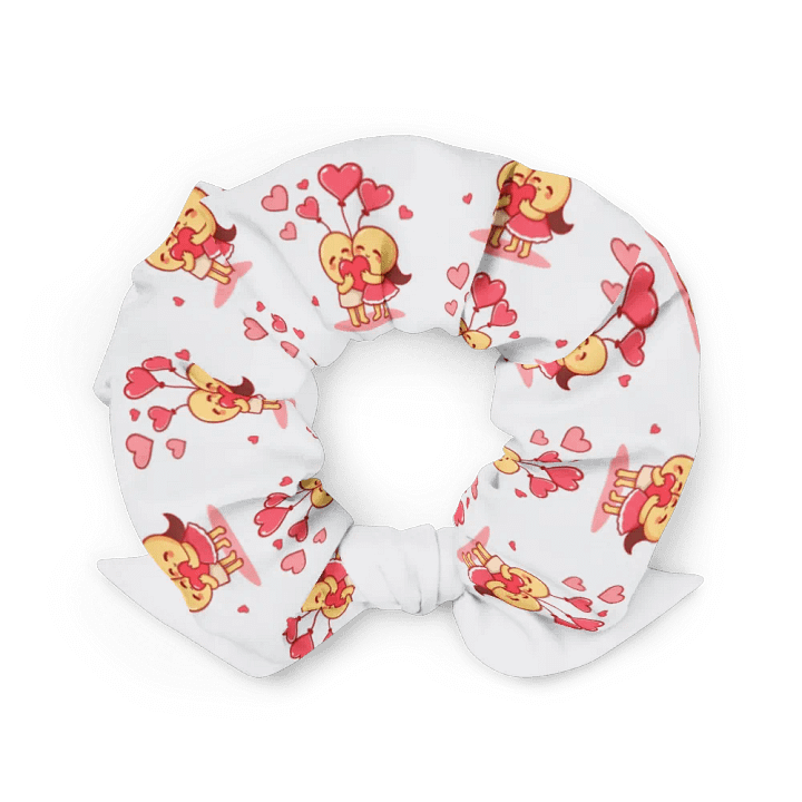 Lovely Chick Heart Balloon Scrunchie product image (2)