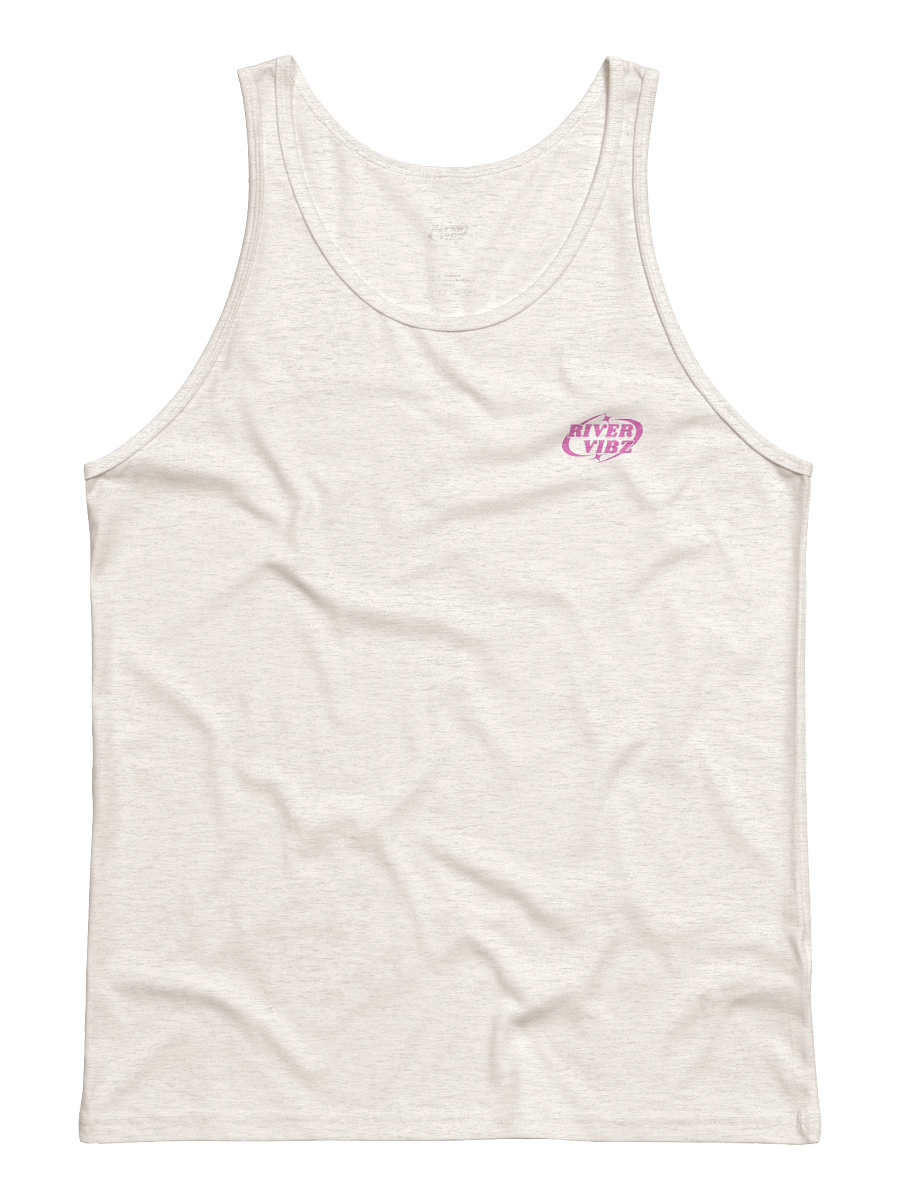 Men's Pink Starry River Vibz Logo Tank product image (1)