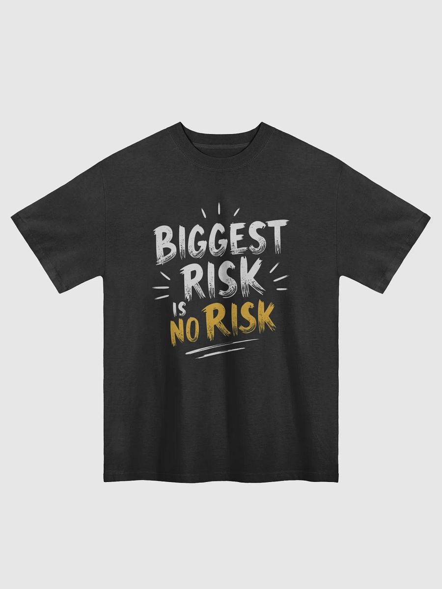 Biggest Risk Is No Risk – Exclusive Mark Zuckerberg Inspired T-Shirt for Visionaries Who Dare to Dream Big product image (1)