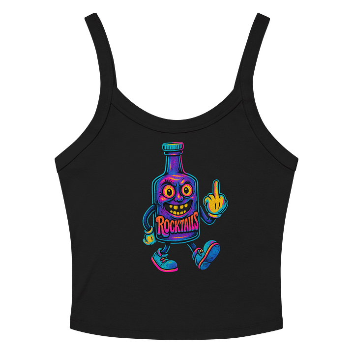 Mean Mr. Bottle "black light" Ladies Tank product image (1)