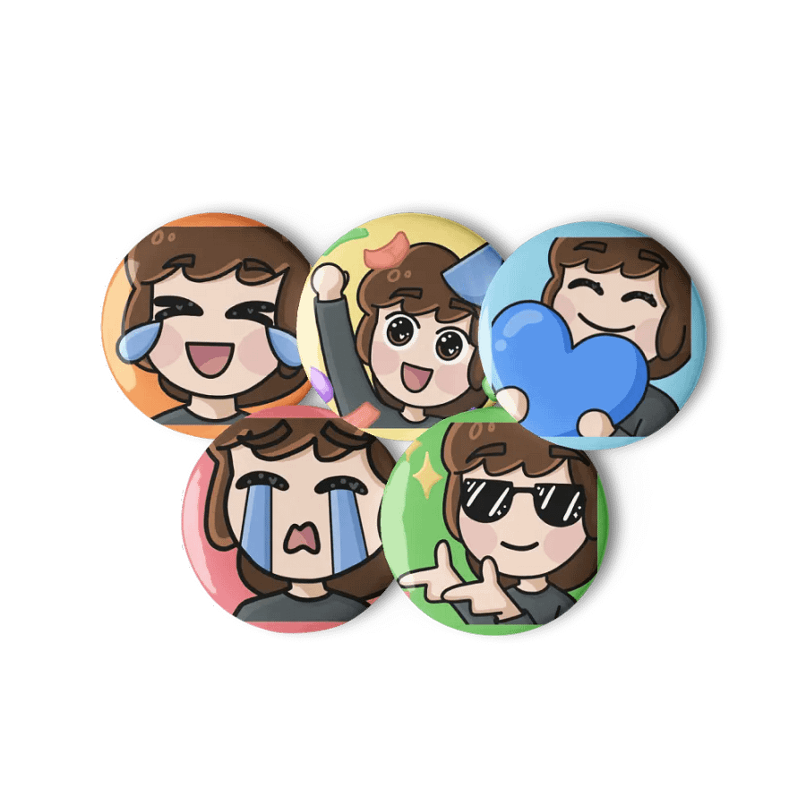 IRL Emoji Badges product image (2)