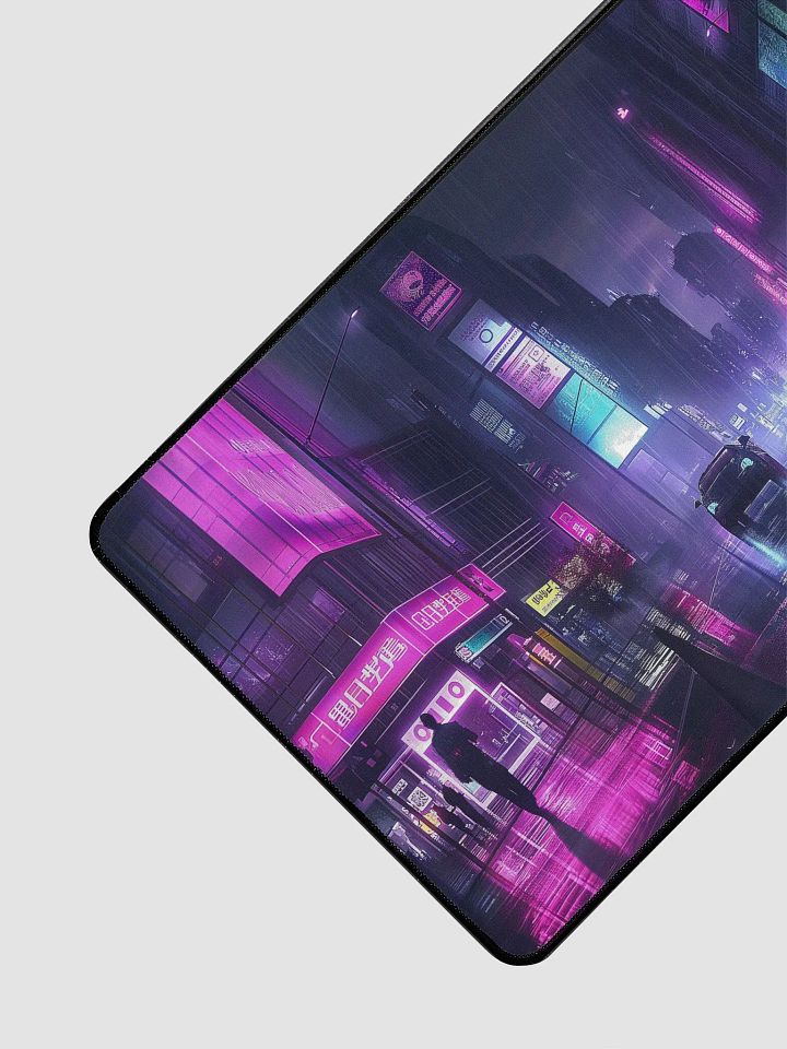 Neon Nights Cyber Desk Mat product image (2)