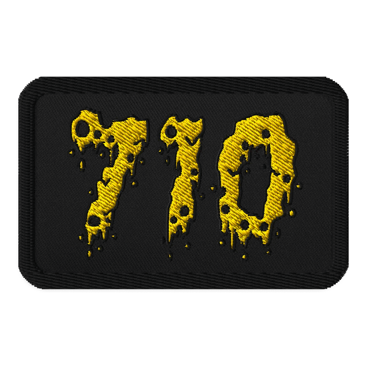 710 Drippy Embroidered Patch product image (1)