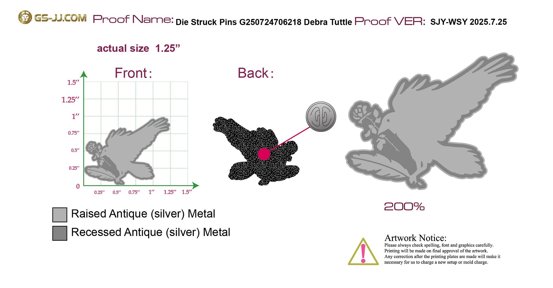Publishing Logo | Lapel Pin product image (2)